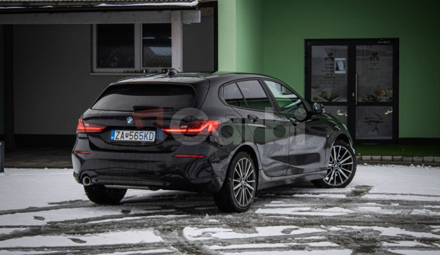BMW Rad 1 116d Automat, Black Edit, LED svetlá, R18 ALU, DPH