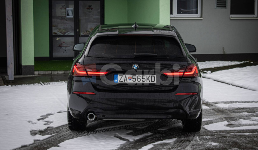 BMW Rad 1 116d Automat, Black Edit, LED svetlá, R18 ALU, DPH