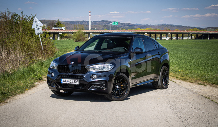 BMW X6 xDrive 30d Mpacket, nové komplet rozvody, LED svetlá, Harman, šíber, HUD, ŤZ