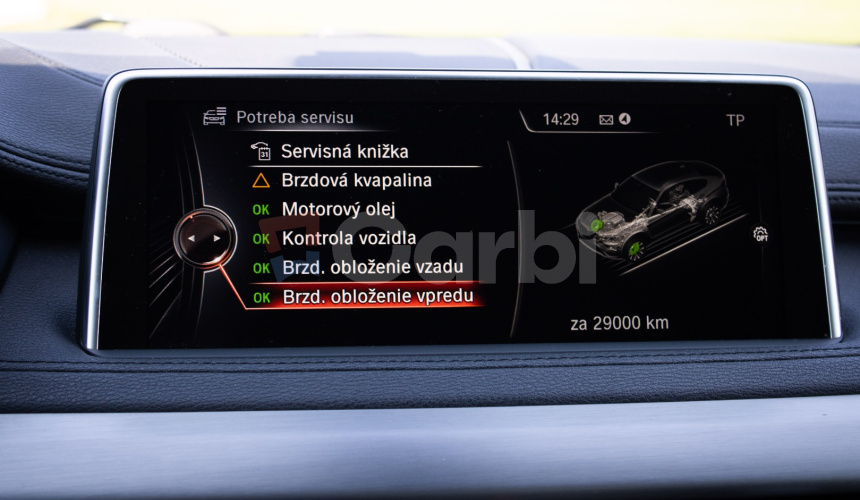 BMW X6 xDrive 30d Mpacket, nové komplet rozvody, LED svetlá, Harman, šíber, HUD, ŤZ