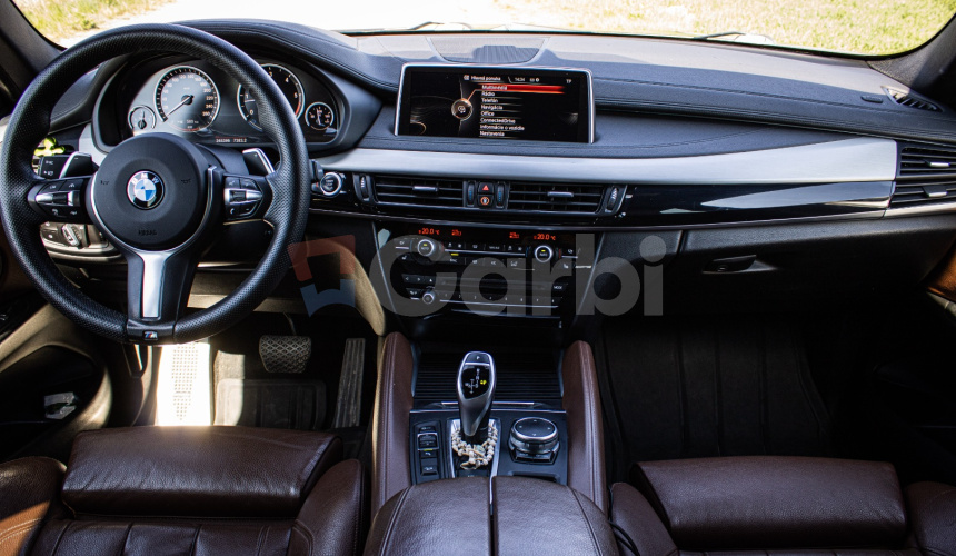 BMW X6 xDrive 30d Mpacket, nové komplet rozvody, LED svetlá, Harman, šíber, HUD, ŤZ
