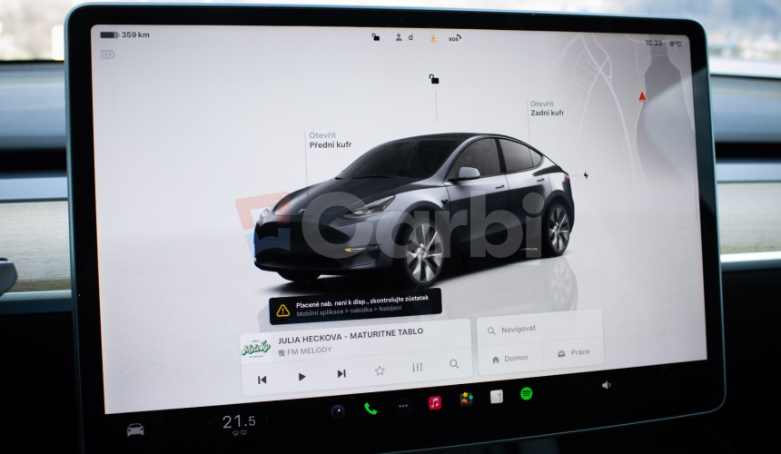 Tesla Model Y Long Range Nelakované, Ryzen, vyhrievaný volant, stierače, DPH