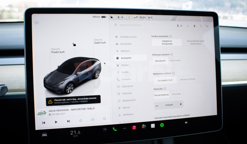 Tesla Model Y Long Range Nelakované, Ryzen, vyhrievaný volant, stierače, DPH