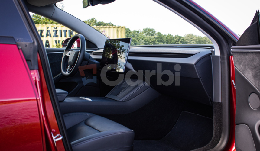 Tesla Model 3 Highland Long Range 93%SOH, Ultra red metalíza, fólie, odpočet