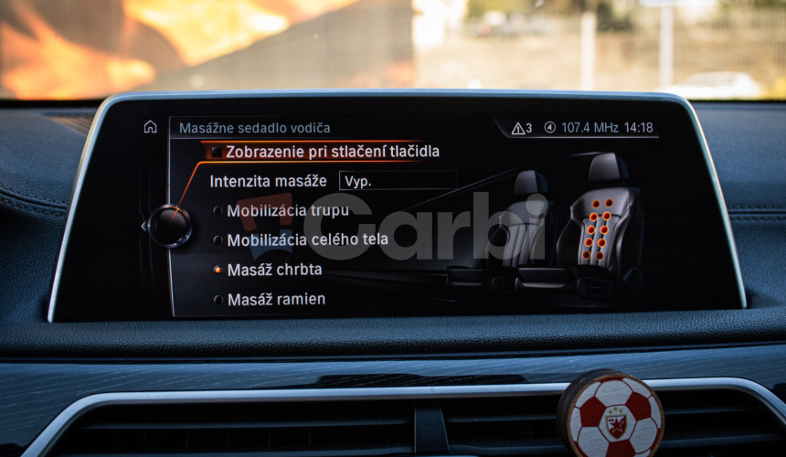 BMW 730d Masáž, Bowers & willkins, Laser svetlá, Head-up