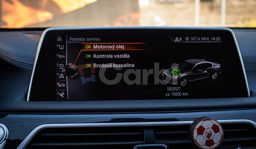 BMW 730d Masáž, Bowers & willkins, Laser svetlá, Head-up