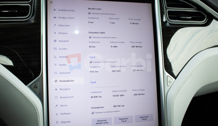 Tesla Model X 75D Free Supercharging SC01, 6 miestna, Ťažné, TOP konfigurácia