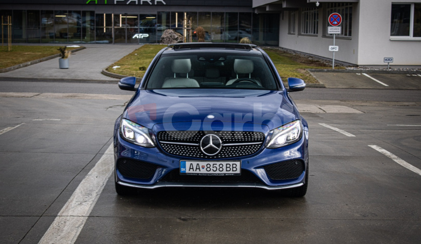 C 250d 4Matic, AMG, Pano, HUD, Webasto, Burmester, kamera, ambient