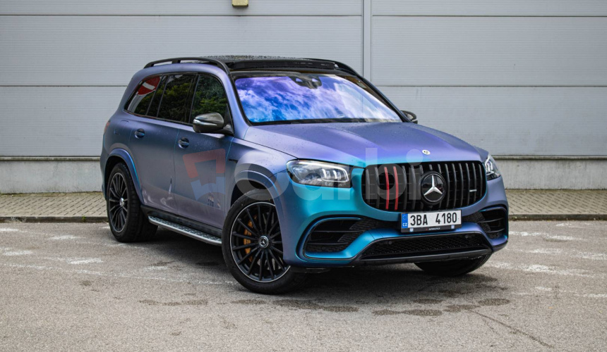 Mercedes-Benz GLS 63S 7m, Akrapovič, Fólia, Keramické brzdy, Soft Close, Masáž