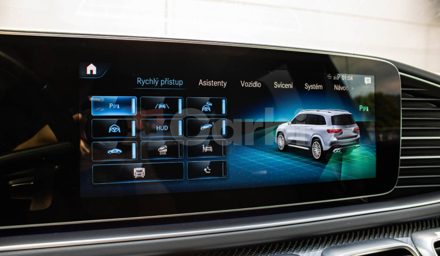 Mercedes-Benz GLS 63S 7m, Akrapovič, Fólia, Keramické brzdy, Soft Close, Masáž