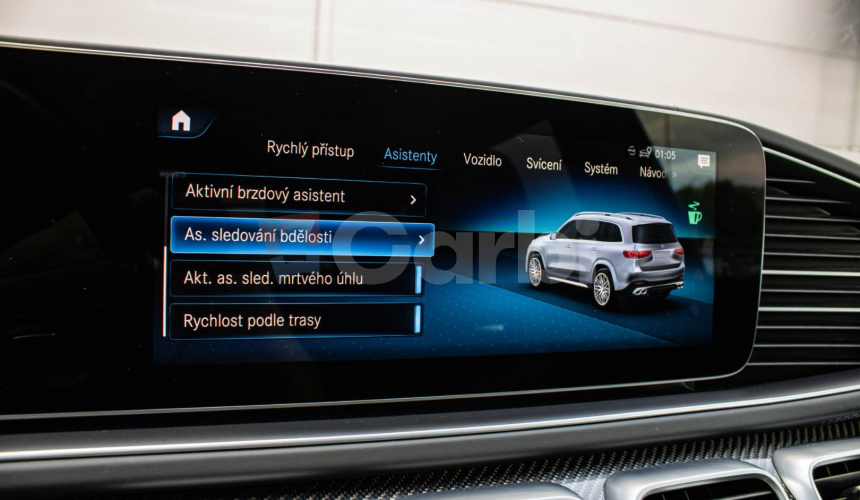 Mercedes-Benz GLS 63S 7m, Akrapovič, Fólia, Keramické brzdy, Soft Close, Masáž