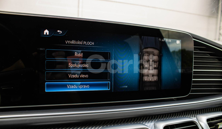 Mercedes-Benz GLS 63S 7m, Akrapovič, Fólia, Keramické brzdy, Soft Close, Masáž