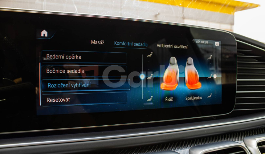 Mercedes-Benz GLS 63S 7m, Akrapovič, Fólia, Keramické brzdy, Soft Close, Masáž