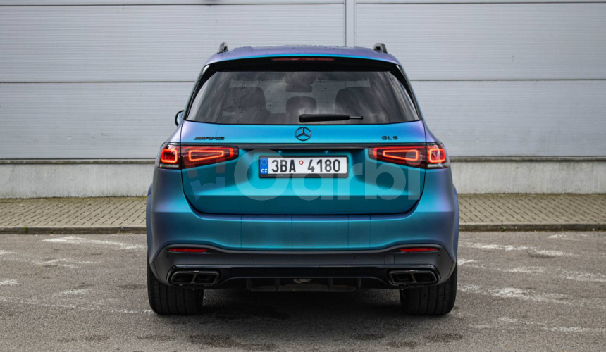 Mercedes-Benz GLS 63S 7m, Akrapovič, Fólia, Keramické brzdy, Soft Close, Masáž