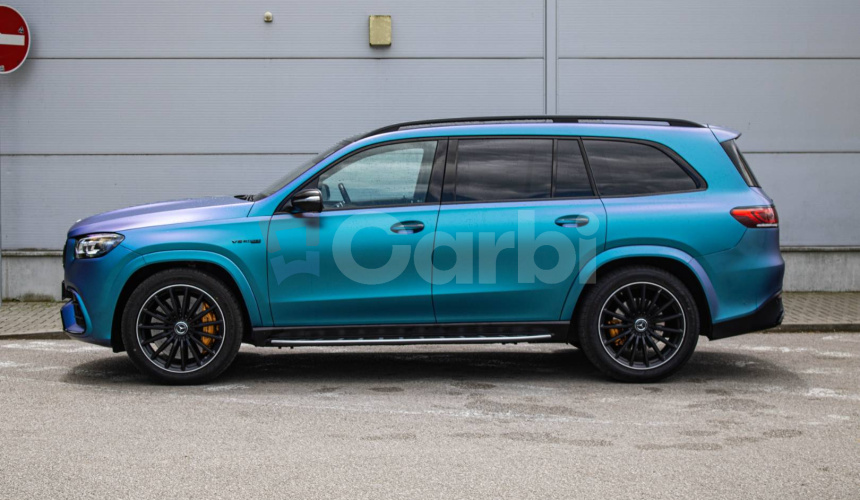 Mercedes-Benz GLS 63S 7m, Akrapovič, Fólia, Keramické brzdy, Soft Close, Masáž