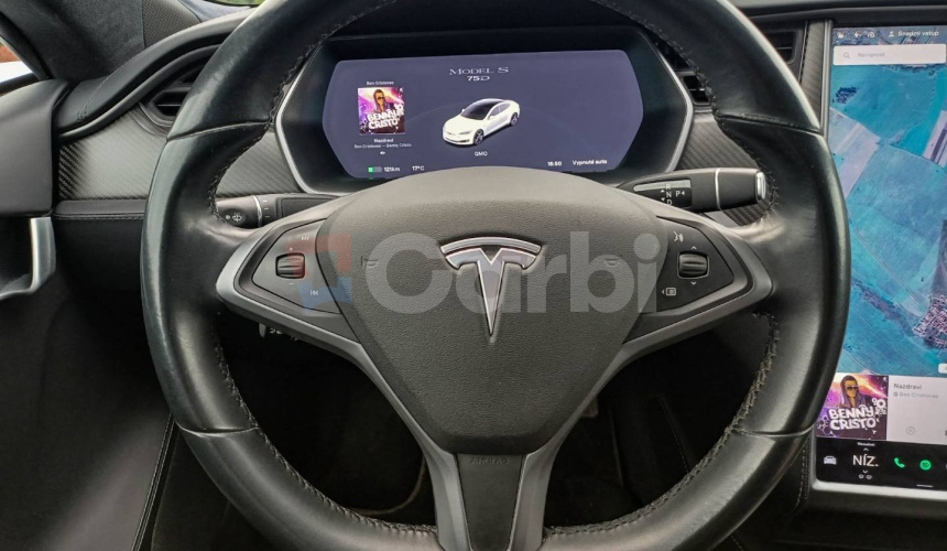 Tesla Model S 75D 4x4 386kW, Premium Konektivita, Panoráma, Autopilot