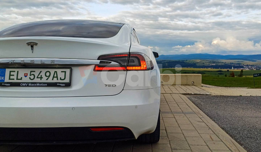 Tesla Model S 75D 4x4 386kW, Premium Konektivita, Panoráma, Autopilot