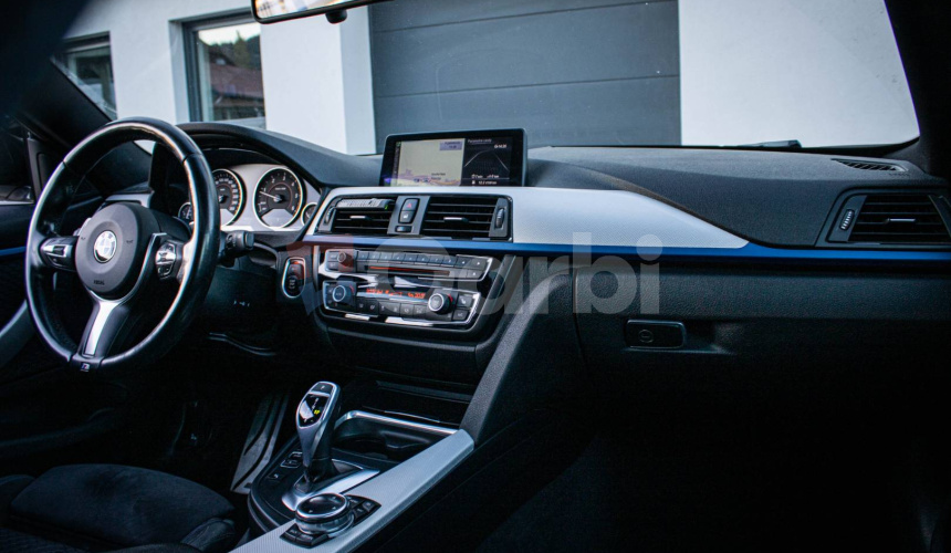 BMW Rad 4 Coupé 420d xDrive MSport, Automat, F1 radenie, Šíber, Nelakované