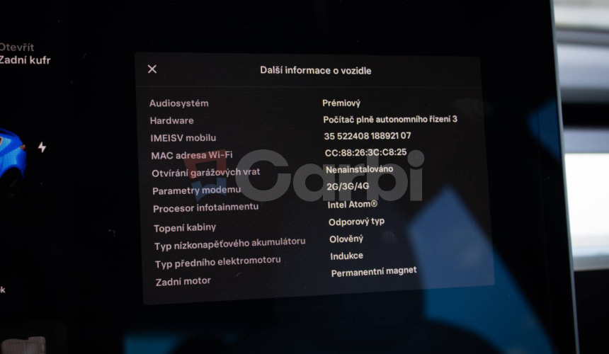 Tesla Model 3 Long Range 4x4 Premium Sound, Biely interiér, odpočet DPH