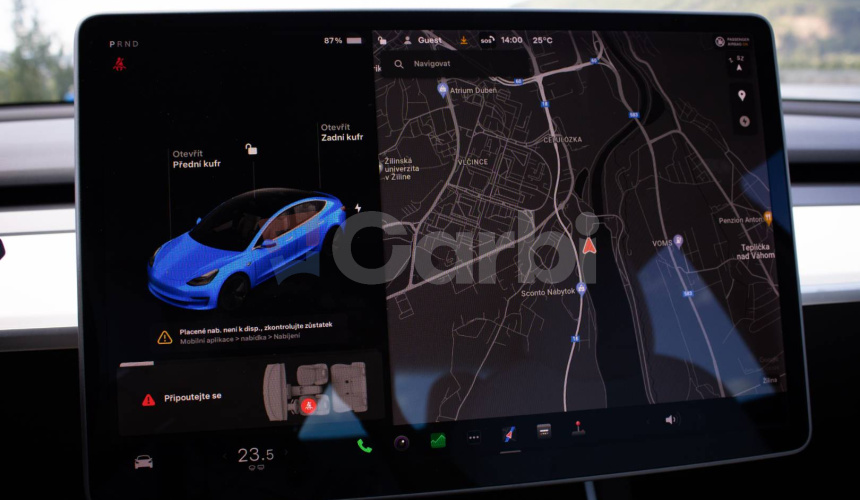 Tesla Model 3 Long Range 4x4 Premium Sound, Biely interiér, odpočet DPH