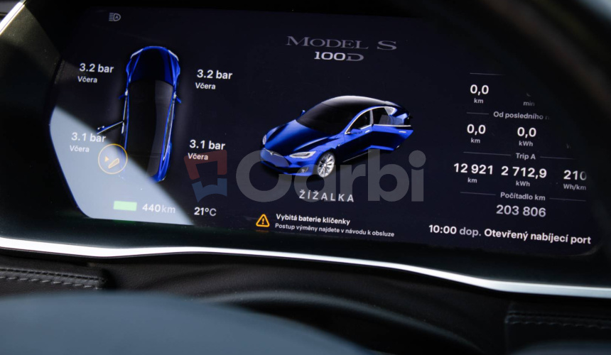 Tesla Model S 100 D, Free Supercharger, EAP, MC2 čip ,Vzduch, CCS adaptér, DPH