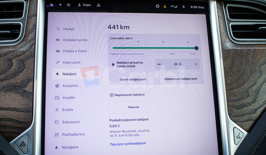 Tesla Model S 100 D, Free Supercharger, EAP, MC2 čip ,Vzduch, CCS adaptér, DPH