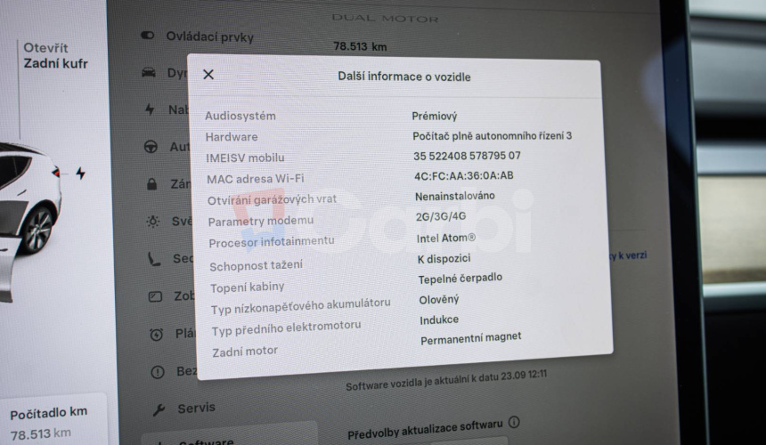 Tesla Model Y Long Range, ťažné, R20, nelakované, odpočet DPH