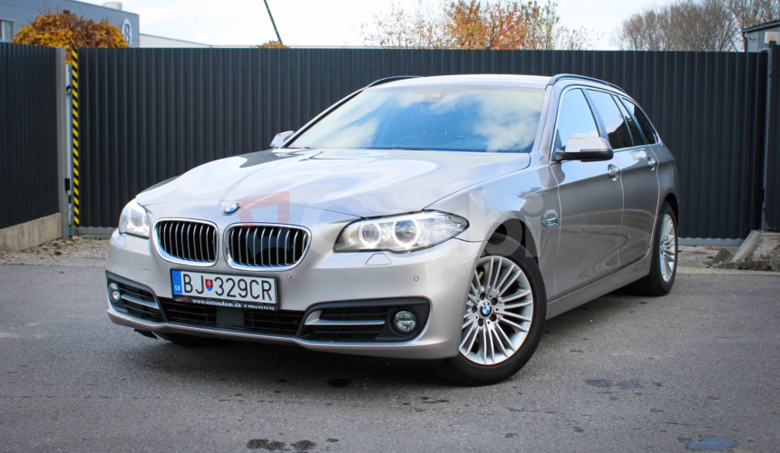 BMW Rad 5 Touring 5 520d xDrive A/T, 140kW, A8, SR vozidlo, Pôvodný lak, Zimné komlety