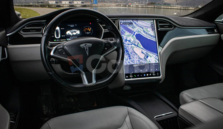 Tesla Model S 75D Free Supercharging, SOH 92%, Vzduch, Panoráma, Dechrom