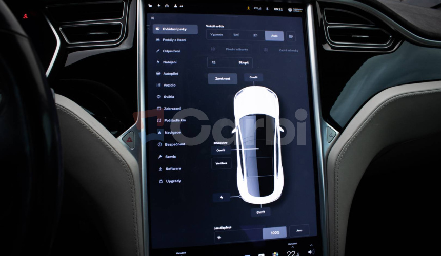 Tesla Model S 75D Free Supercharging, SOH 92%, Vzduch, Panoráma, Dechrom