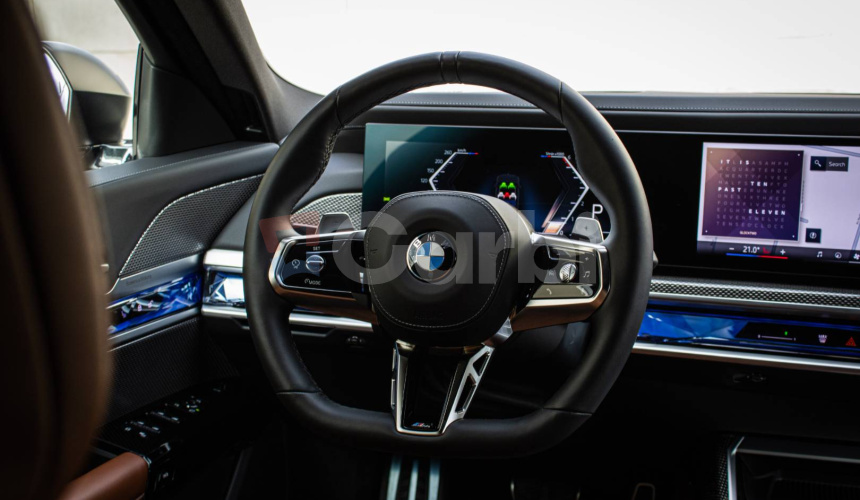 BMW Rad 7 740d xDrive M Pro, Merino Tartufo, Theatre, Massage, Sky Lounge, Carbon, TOP