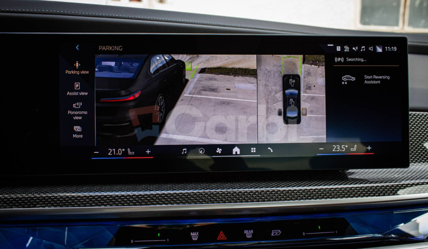 BMW Rad 7 740d xDrive M Pro, Merino Tartufo, Theatre, Massage, Sky Lounge, Carbon, TOP