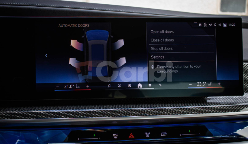 BMW Rad 7 740d xDrive M Pro, Merino Tartufo, Theatre, Massage, Sky Lounge, Carbon, TOP