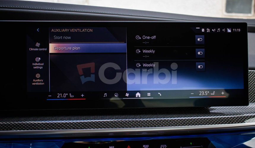 BMW Rad 7 740d xDrive M Pro, Merino Tartufo, Theatre, Massage, Sky Lounge, Carbon, TOP