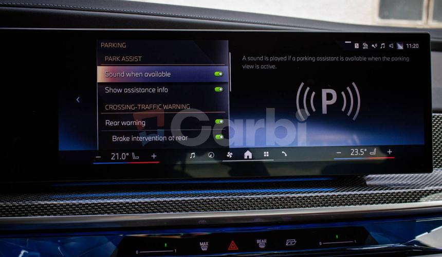 BMW Rad 7 740d xDrive M Pro, Merino Tartufo, Theatre, Massage, Sky Lounge, Carbon, TOP