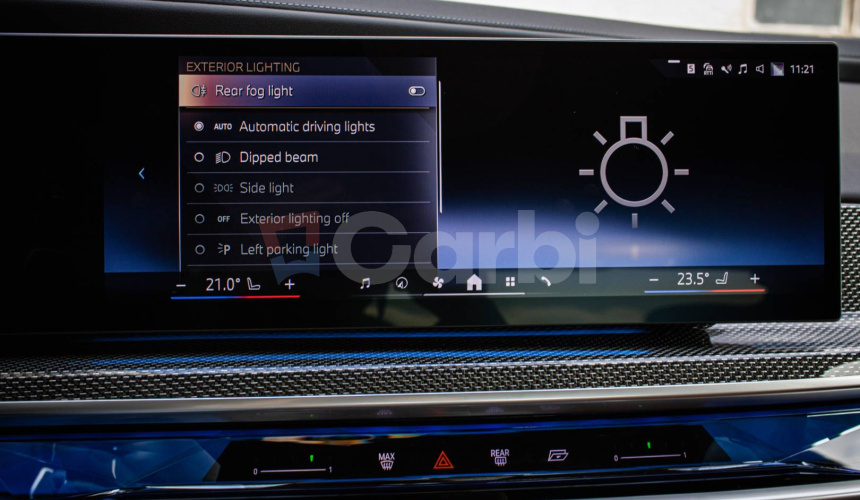 BMW Rad 7 740d xDrive M Pro, Merino Tartufo, Theatre, Massage, Sky Lounge, Carbon, TOP