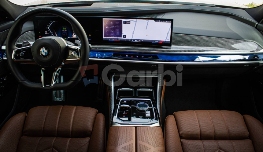 BMW Rad 7 740d xDrive M Pro, Merino Tartufo, Theatre, Massage, Sky Lounge, Carbon, TOP