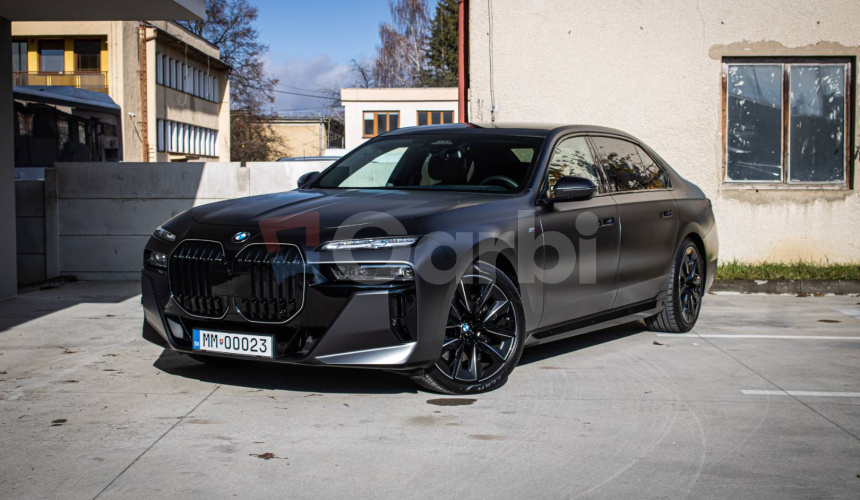 BMW Rad 7 740d xDrive M Pro, Merino Tartufo, Theatre, Massage, Sky Lounge, Carbon, TOP