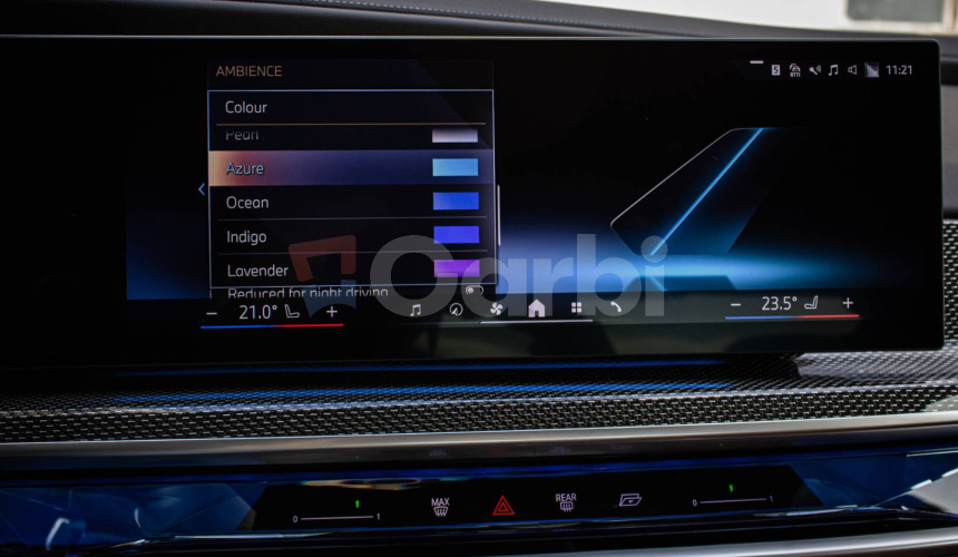 BMW Rad 7 740d xDrive M Pro, Merino Tartufo, TV, Massage, Crystal, Sky Lounge, Carbon, TOP