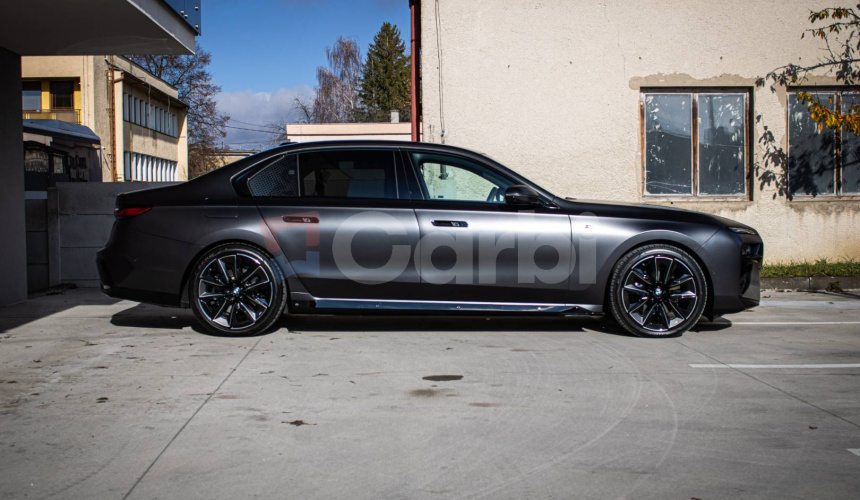 BMW Rad 7 740d xDrive M Pro, Merino Tartufo, TV, Massage, Crystal, Sky Lounge, Carbon, TOP