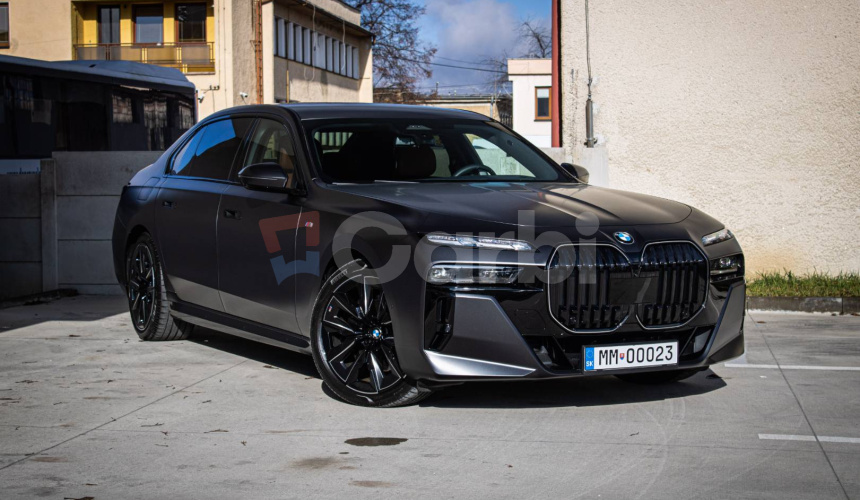 BMW Rad 7 740d xDrive M Pro, Merino Tartufo, TV, Massage, Crystal, Sky Lounge, Carbon, TOP
