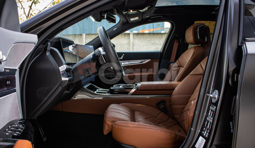 BMW Rad 7 740d xDrive M Pro, Merino Tartufo, TV, Massage, Crystal, Sky Lounge, Carbon, TOP