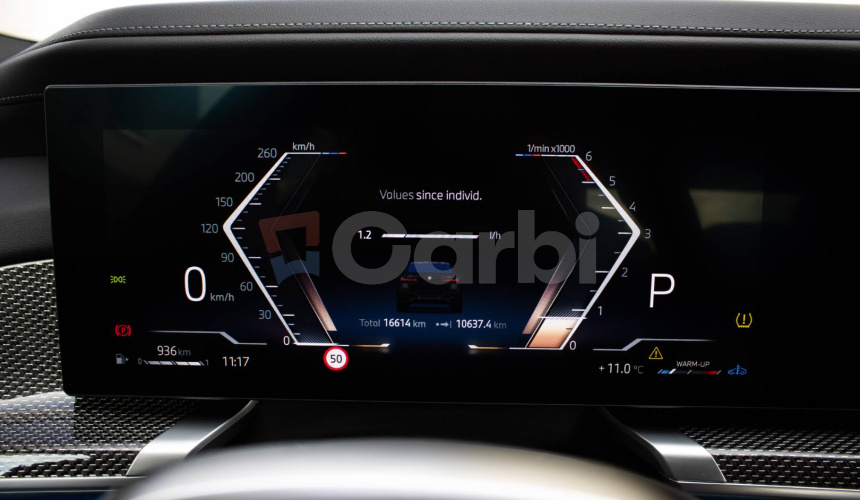 BMW Rad 7 740d xDrive M Pro, Merino Tartufo, TV, Massage, Crystal, Sky Lounge, Carbon, TOP