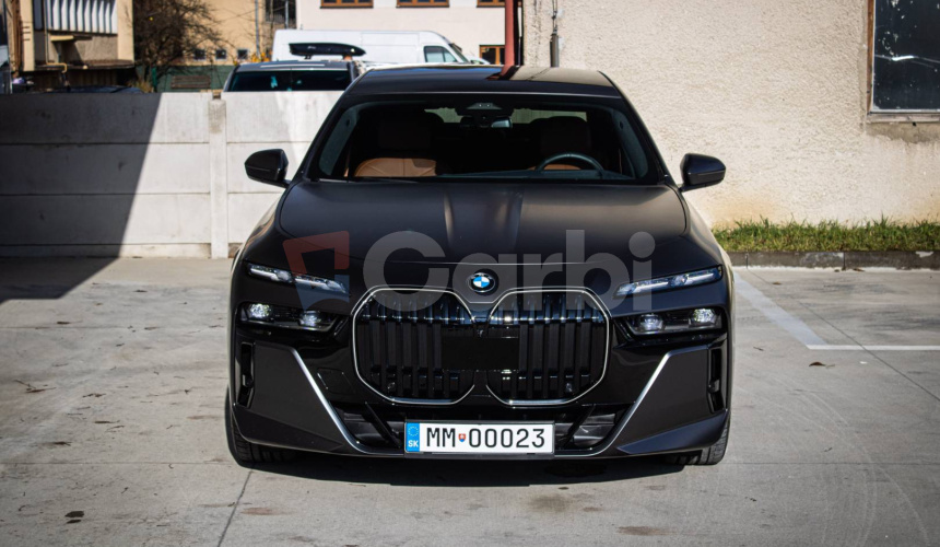 BMW Rad 7 740d xDrive M Pro, Merino Tartufo, TV, Massage, Crystal, Sky Lounge, Carbon, TOP