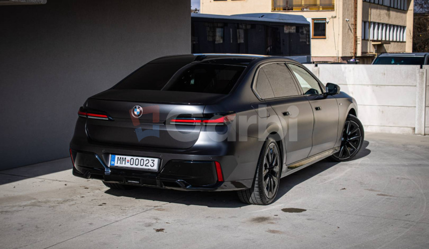 BMW Rad 7 740d xDrive M Pro, Merino Tartufo, TV, Massage, Crystal, Sky Lounge, Carbon, TOP