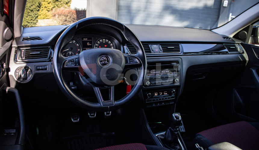 Škoda Rapid 1.2 TSI 77kW, 1. majiteľ, slovenské, pôvodný lak, R17 ALU, šport sedadlá