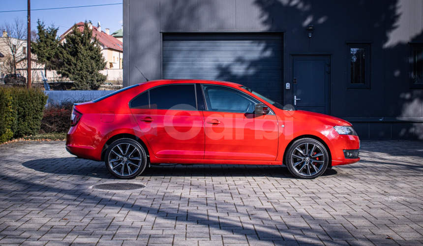 Škoda Rapid 1.2 TSI 77kW, 1. majiteľ, slovenské, pôvodný lak, R17 ALU, šport sedadlá
