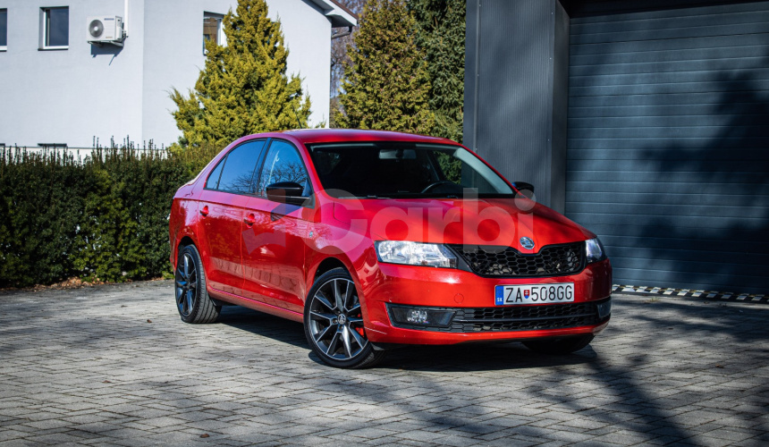 Škoda Rapid 1.2 TSI 77kW, 1. majiteľ, slovenské, pôvodný lak, R17 ALU, šport sedadlá