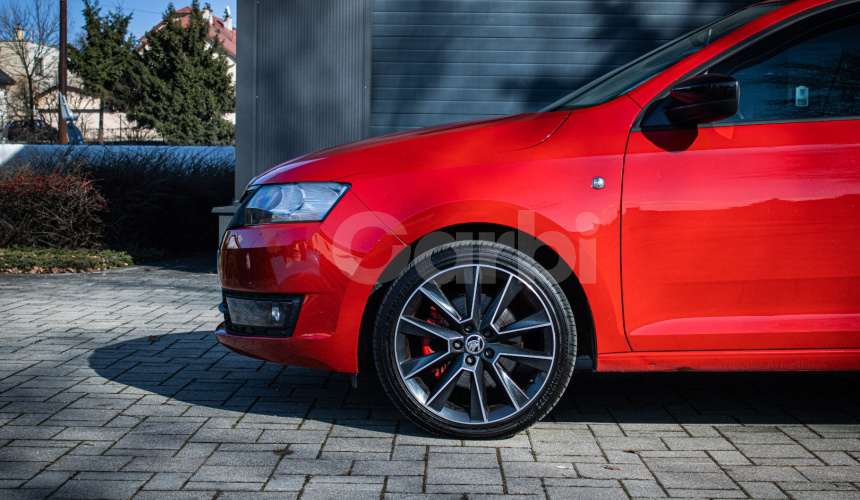 Škoda Rapid 1.2 TSI 77kW, 1. majiteľ, slovenské, pôvodný lak, R17 ALU, šport sedadlá