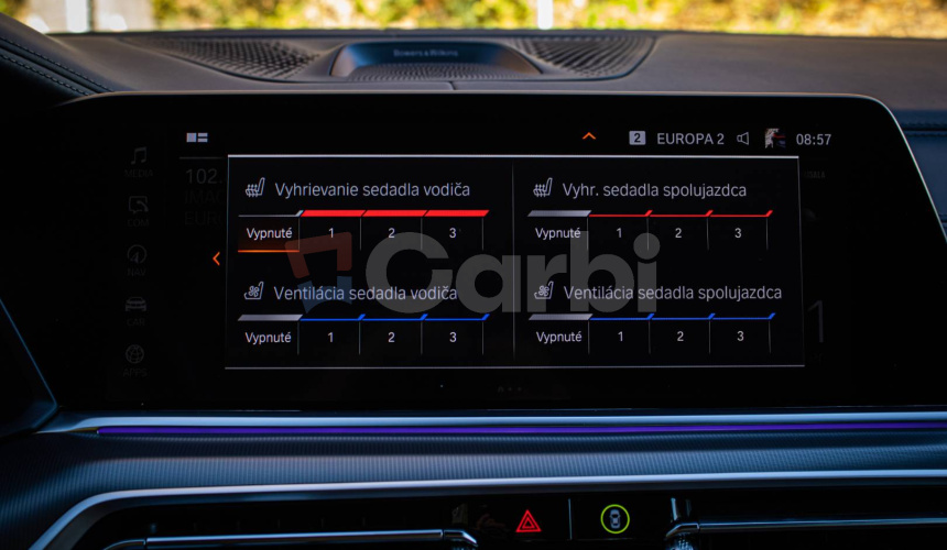 BMW X5 xDrive 40d Msport, Laser, Vzduch, Webasto, Masáž, Pano, Bowers Wilkins, DPH